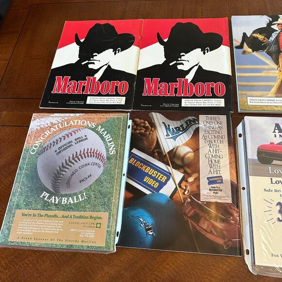 1993-99 Florida Marlins Program Lot (7 Programs) + Jeff Conine Pic World Series - Picture 6 of 7